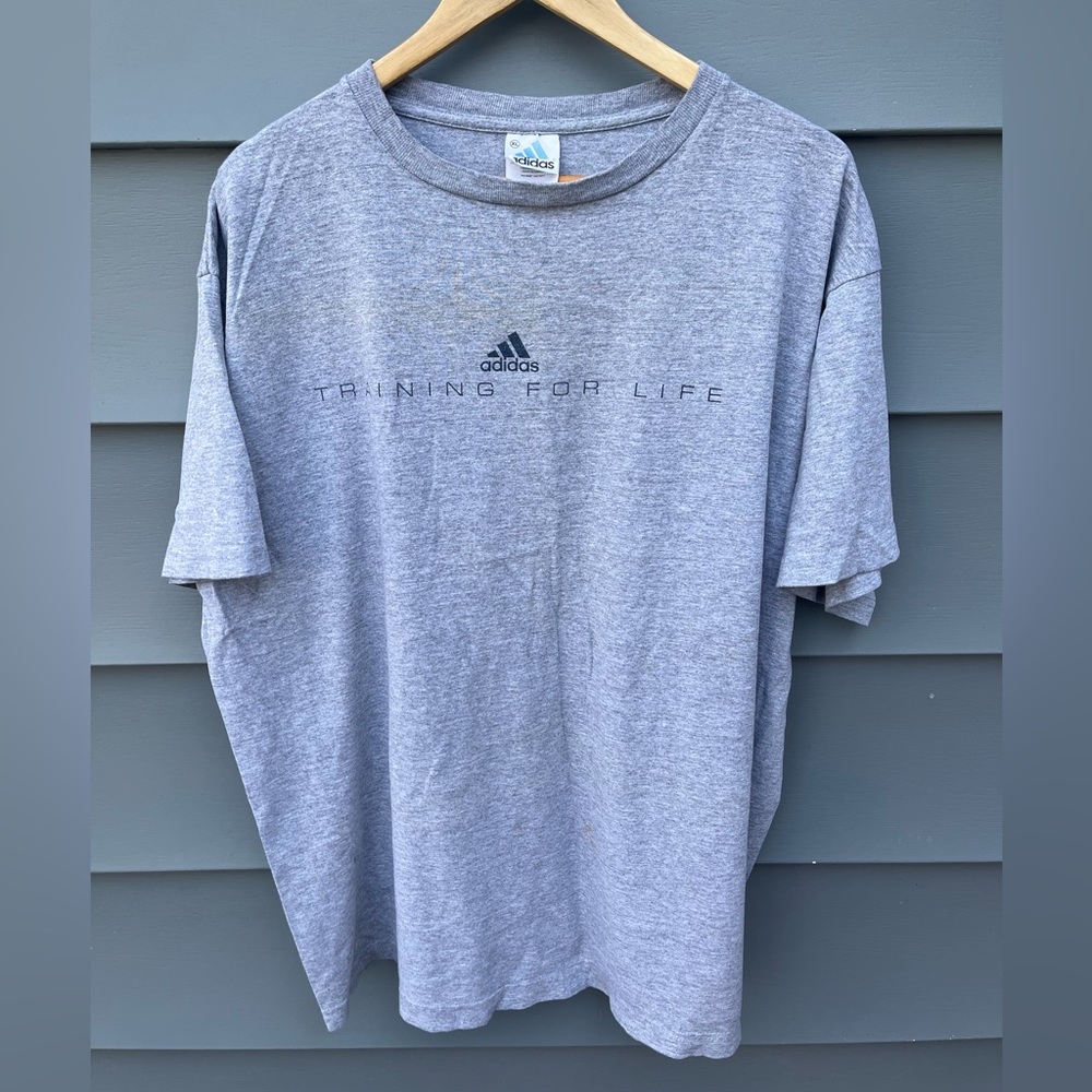 Vintage Adidas T-Shirt / XL / Training For Life